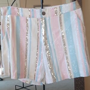 Sequin Shorts